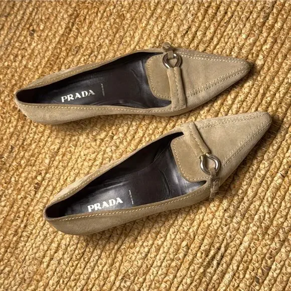 Prada suede kitten heels US 9.5/IT 39.5 - Picture 3 of 6